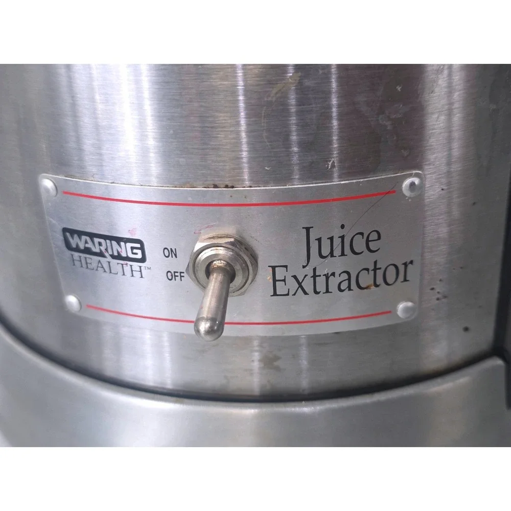 Waring Health Juice Extractor Stainless Steel Centrifugal Juicer with 32oz Cup